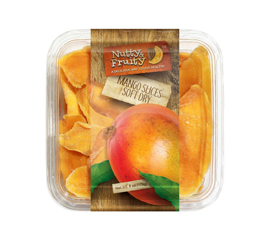 Mango Slices Soft Dry 6oz- Pack of 2