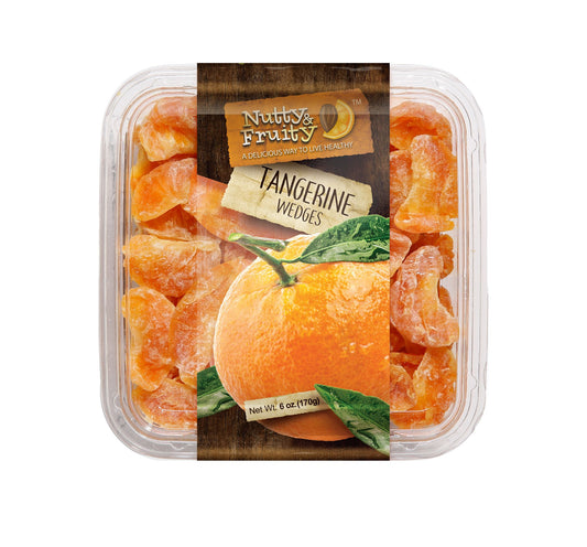 Nutty and Fruity Dried Tangerine 6oz-Pack of 2